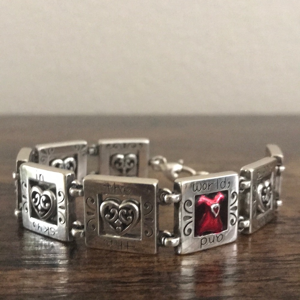 Brighton Go Red Bracelet